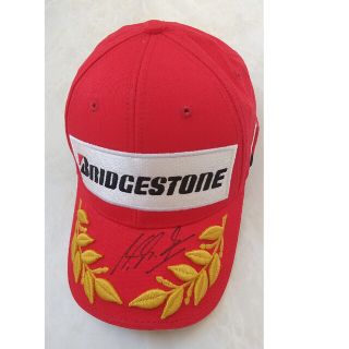 ブリヂストン(BRIDGESTONE)のミハエルシューマッハ 直筆サイン キャップ(キャップ)