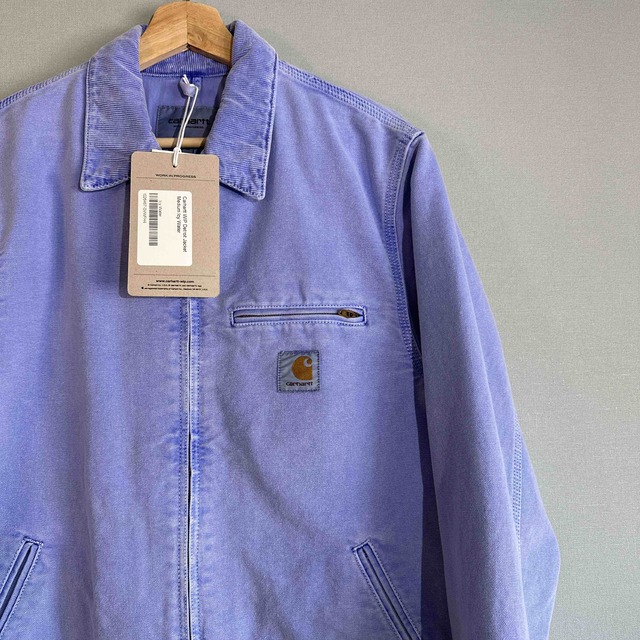 【 CARHARTT WIP DETROIT JACKET ICY WATER