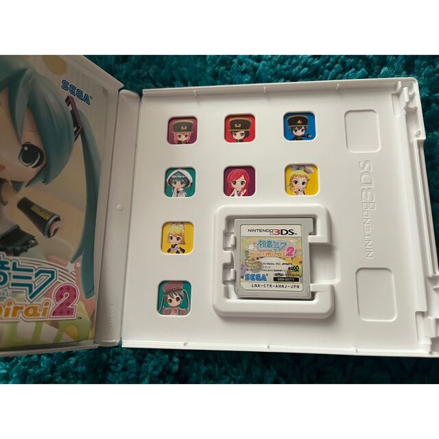 SEGA(セガ)の【美品】初音ミク Project mirai 2 エンタメ/ホビーのゲームソフト/ゲーム機本体(携帯用ゲームソフト)の商品写真