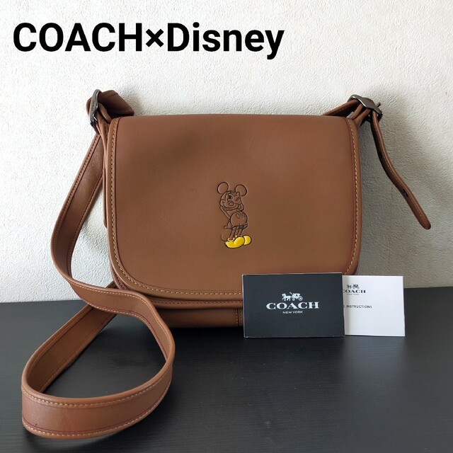 ショルダーバッグ Coach Disney コーチ ディズニー コラボ ミッキー ショルダーバッグ