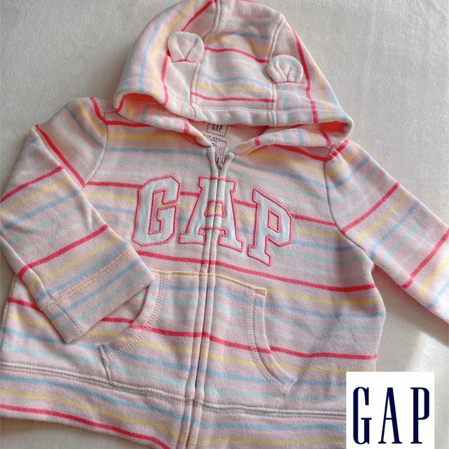 babyGAP(ベビーギャップ)のベビーギャップ パーカー キッズ/ベビー/マタニティのベビー服(~85cm)(ジャケット/コート)の商品写真