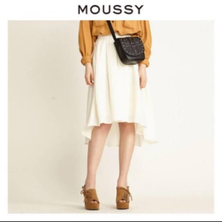 マウジー(moussy)のIRREGULAR SKIRT MOUSSY スカート プリーツスカート(ひざ丈スカート)