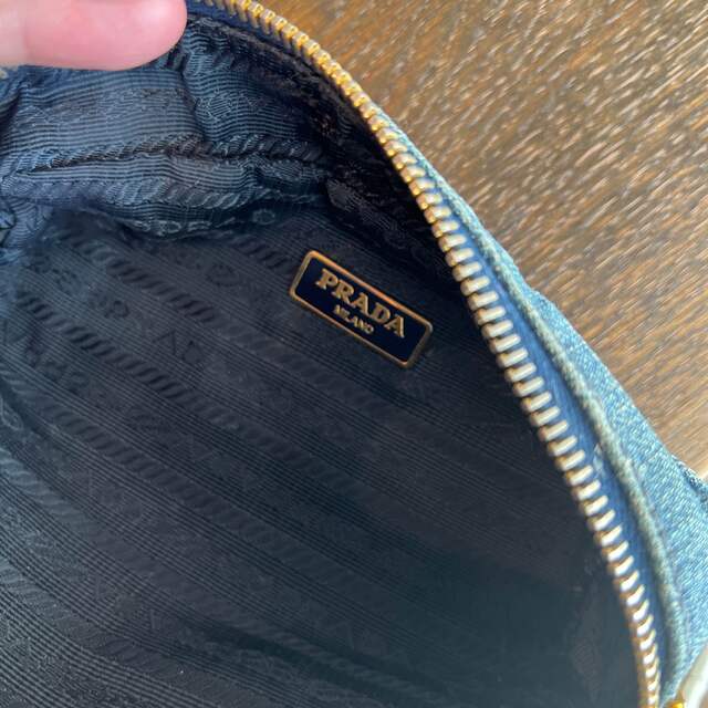 PRADA / denim pouch 2