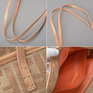 FENDI - FENDI フェンディ ズッカ トートバッグ ジャガード メタリック