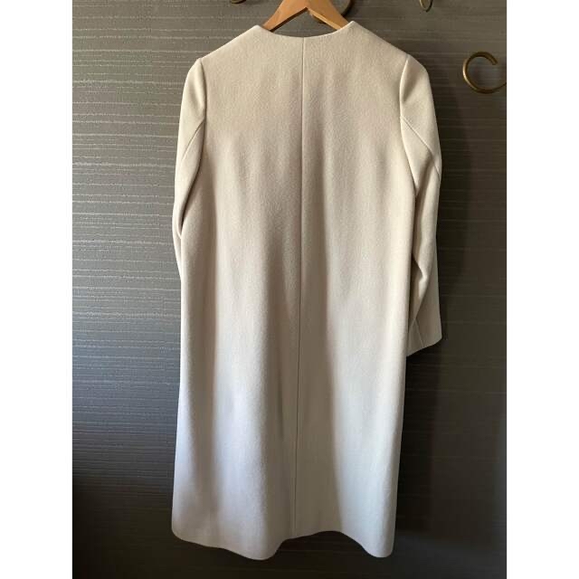 UNITED ARROWS Aラインノーカラーコート