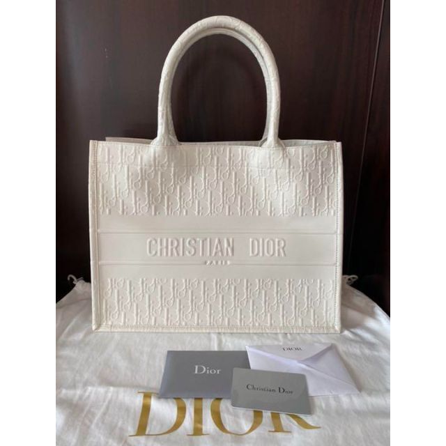柔らかな質感の Christian Dior - ディオールブックトート トートバッグ