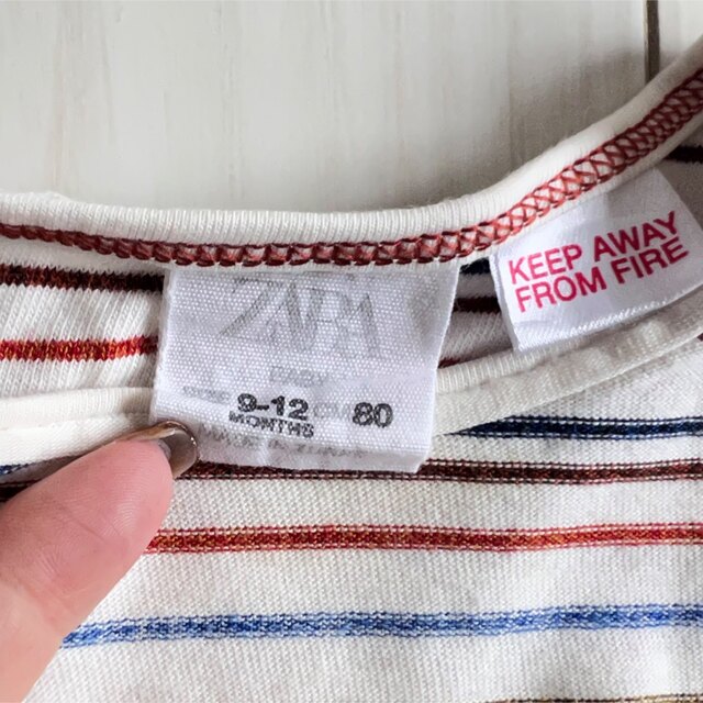 ZARA KIDS(ザラキッズ)のZARABABY ロンT キッズ/ベビー/マタニティのベビー服(~85cm)(シャツ/カットソー)の商品写真