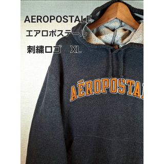 エアロポステール(AEROPOSTALE)のエアロポステール、AEROPOSTALE、肉厚パーカー、刺繍ロゴ(パーカー)