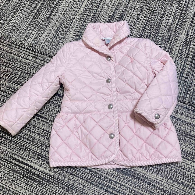 Ralph Lauren(ラルフローレン)のRalph Laurenのキルティングアウター　18M ピンク キッズ/ベビー/マタニティのキッズ服女の子用(90cm~)(コート)の商品写真