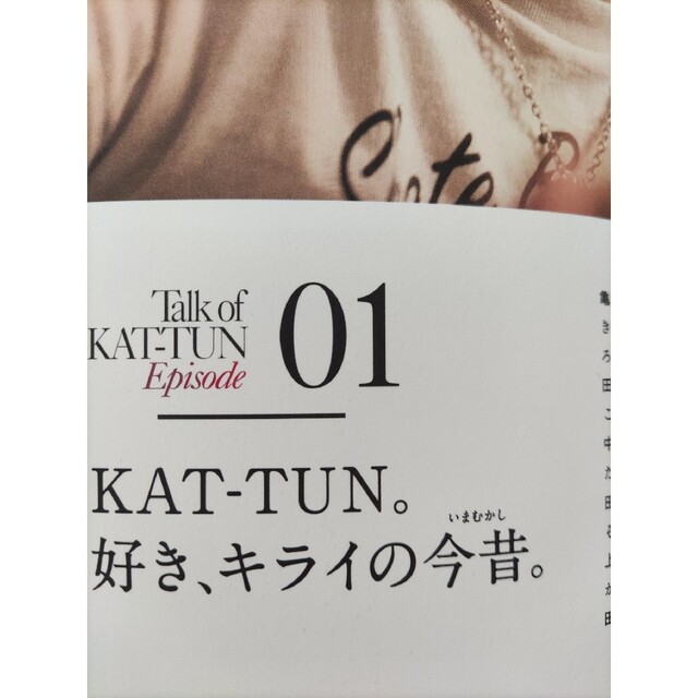 KAT-TUN(カトゥーン)の【美品】KAT-TUN ライブパンフレット エンタメ/ホビーのタレントグッズ(アイドルグッズ)の商品写真