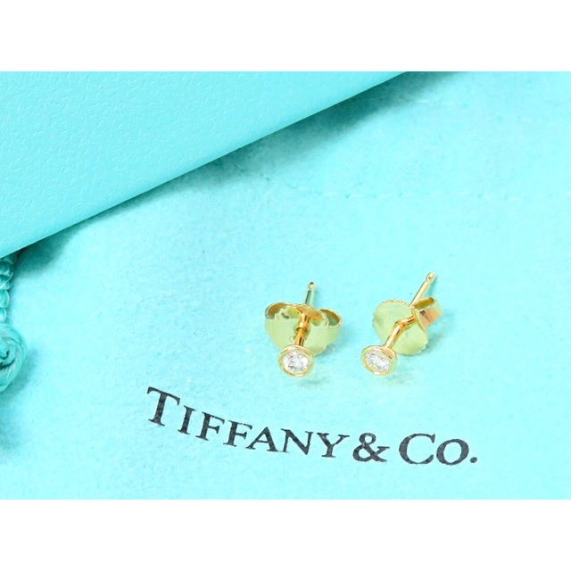 saku様専用TIFFANY&Co 750 バイザヤード ダイヤモンド ピアス - 6