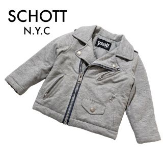 ショット(schott)のショット ライダース コート キッズ 子供服 ジャンパー 中綿アウター 90(コート)