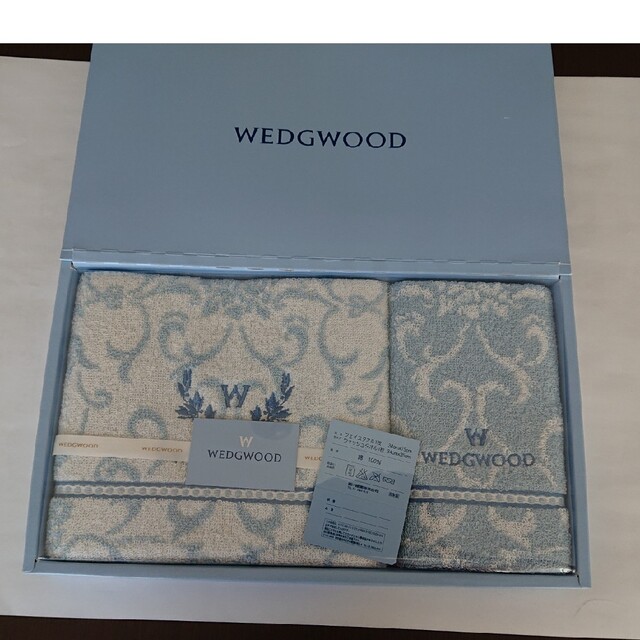 WEDGWOOD(ウェッジウッド)の【新品未使用】WEDGWOOD タオルセット インテリア/住まい/日用品の日用品/生活雑貨/旅行(タオル/バス用品)の商品写真