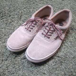 【レアデザイン】VANS バンズ 　スエード生地　デッキシューズ