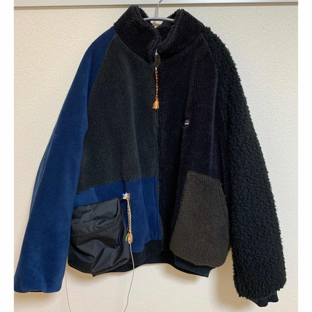 gilet ジレ　Patagonia パタゴニア　リメイクフリース