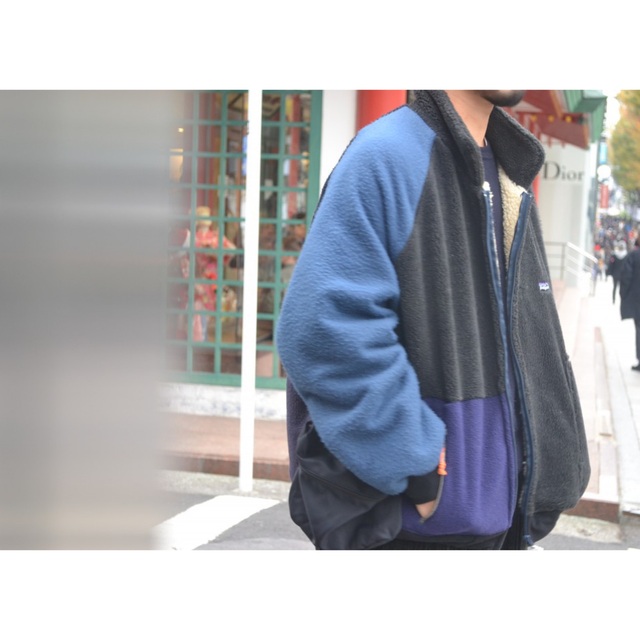 gilet ジレ　Patagonia パタゴニア　リメイクフリース