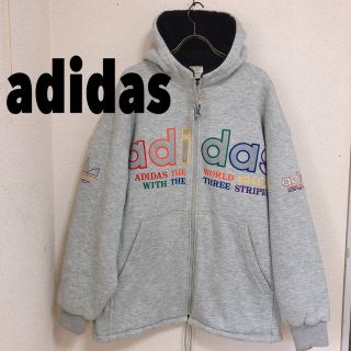 ✨SALE中✨　adidas　アディダス　カラフルプリント　秋　パーカー