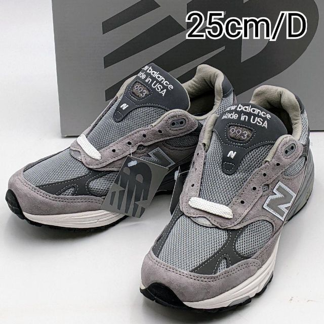 New Balance - 新品☆25cm/D ニューバランス MR993GL グレー メンズ ...