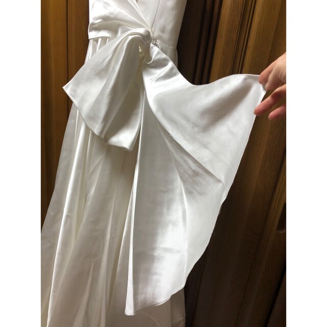ウェディングドレス　Aライン　イザベルアームストロング　RENATA風　ノースリ レディースのフォーマル/ドレス(ウェディングドレス)の商品写真