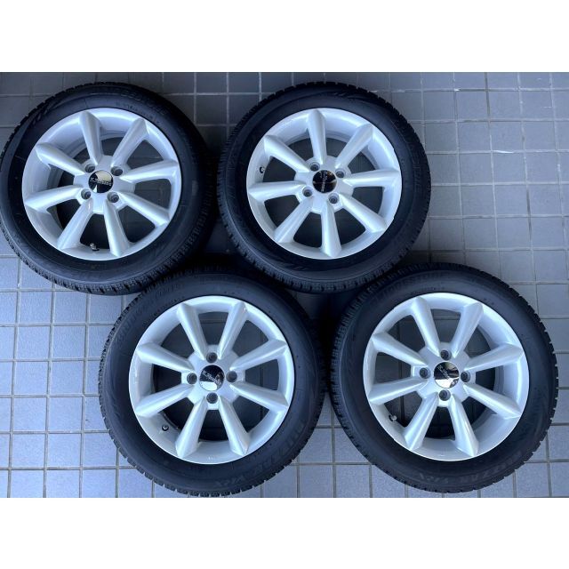 超美品★ホワイトツートン車に！スタッドレス★165/60R15　7～7.5分山