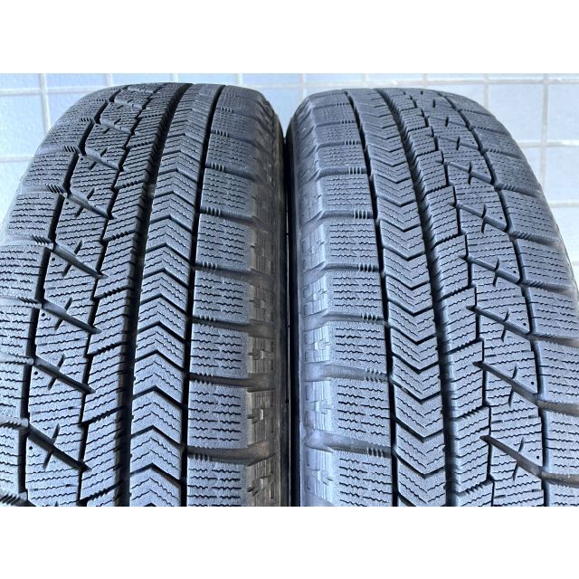 超美品★ホワイトツートン車に！スタッドレス★165/60R15　7～7.5分山 4