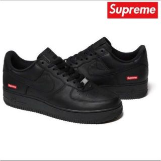 シュプリーム(Supreme)のSUPREME / NIKE AIR FORCE 1 LOW black(スニーカー)