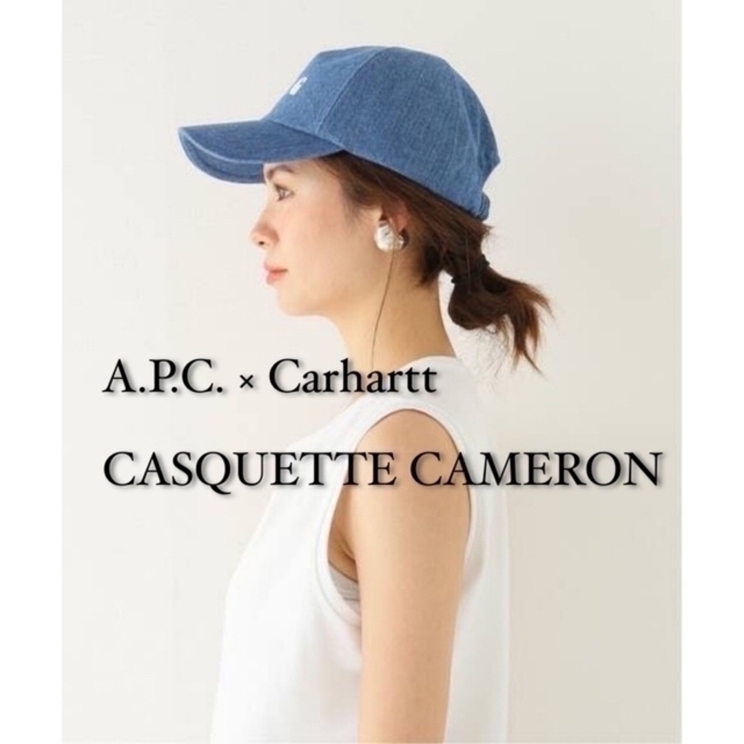 A.P.C(アーペーセー)の新品未使用　A.P.C. × Carhartt WIPキャップ レディースの帽子(キャップ)の商品写真