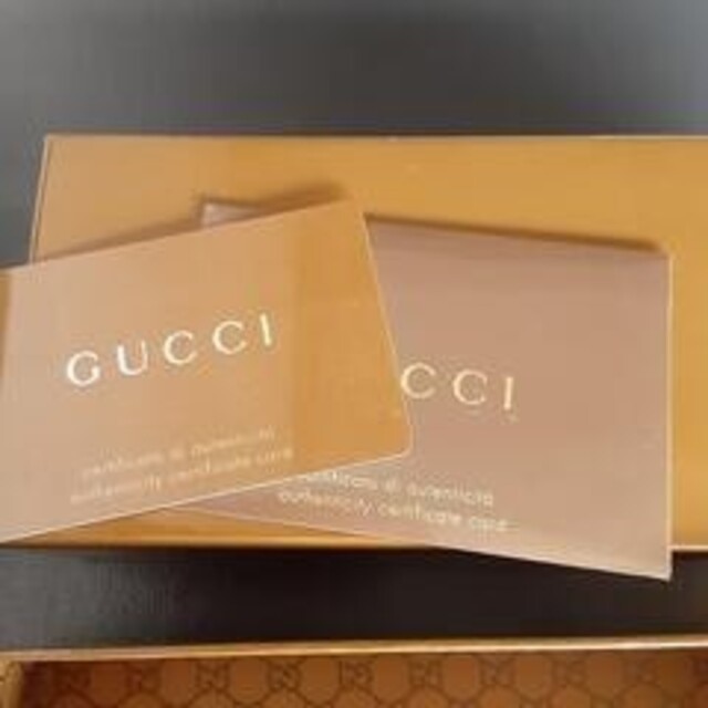 Gucci - 激安!正規品!専用ケース&ギャランティカード付き!GUCCI男女