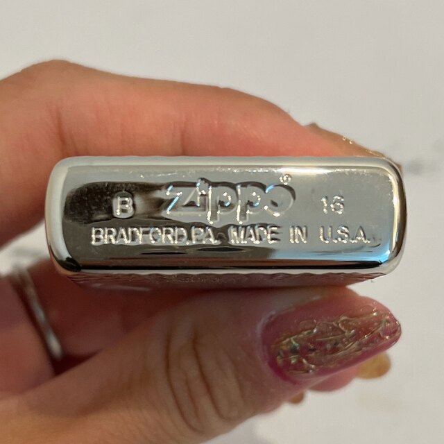 ZIPPO(ジッポー)のZippo シルバー メンズのファッション小物(タバコグッズ)の商品写真