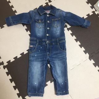 ベベ(BeBe)のデニムつなぎ 80〜90サイズ☆bebe DENIMBAR(その他)