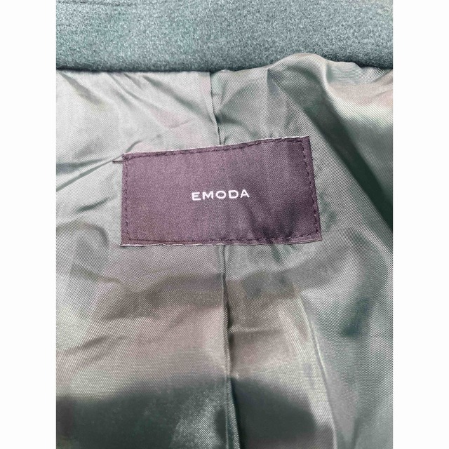 EMODA(エモダ)のEMODA ワイドカラーロングコート レディースのジャケット/アウター(ロングコート)の商品写真