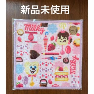 フェイラー(FEILER)の【新品】不二家ペコちゃん ラブラリー バイ フェイラーコラボ ハンカチweb限定(ハンカチ)