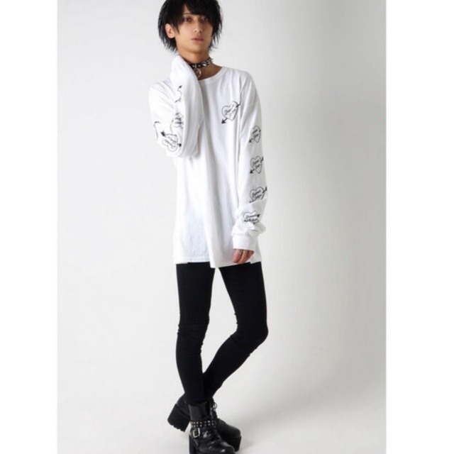 MILKBOY(ミルクボーイ)のTRAVAS TOKYO トラバストーキョー   天使名画 ロング Tシャツ   メンズのトップス(Tシャツ/カットソー(七分/長袖))の商品写真