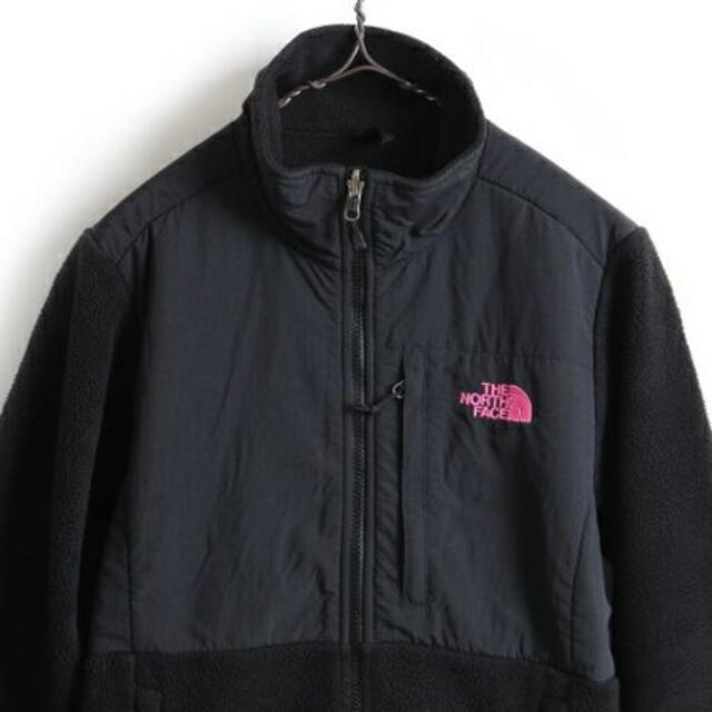 人気 黒 □ ノースフェイス デナリ ジャケット ( レディース M ) 古着