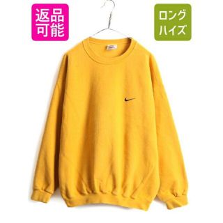 ナイキ(NIKE)の90s USA製 大きいサイズ XL ■ ナイキ スウォッシュ 刺繍 スウェット(その他)