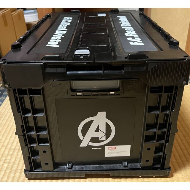 F.C.R.B.(エフシーアールビー)の【レア出品】FCRB × MARVEL 折りたたみ式コンテナボックス /ブラック メンズのファッション小物(その他)の商品写真