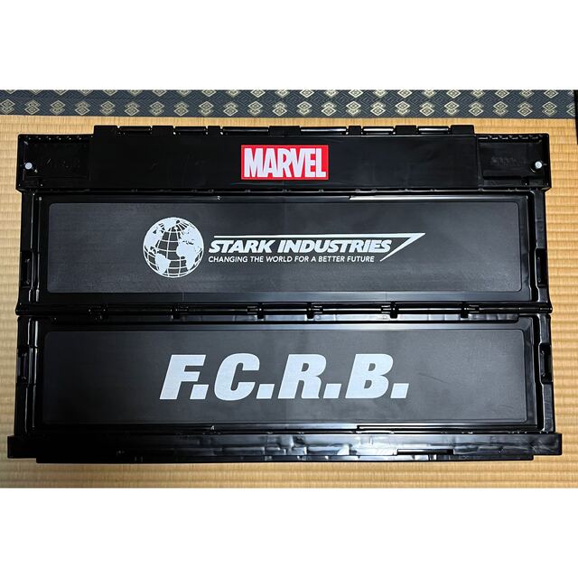 【レア出品】FCRB × MARVEL 折りたたみ式コンテナボックス /ブラック