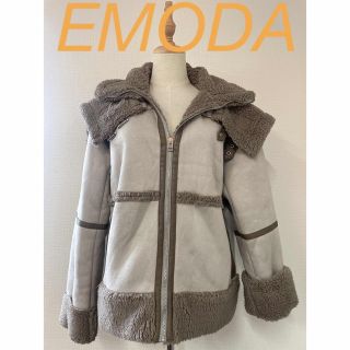 エモダ(EMODA)の！最終値下げ！EMODA ダブルカラーフェイクムートンブルゾン(ブルゾン)