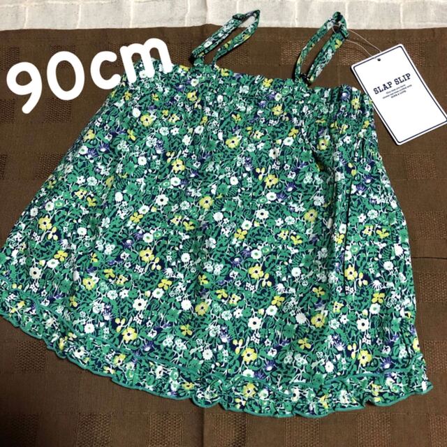 BEBE Noeil(ベベノイユ)のSLAP SLIP♡スラップスリップ トップス＊90cm 女の子 花柄 キッズ/ベビー/マタニティのキッズ服女の子用(90cm~)(Tシャツ/カットソー)の商品写真