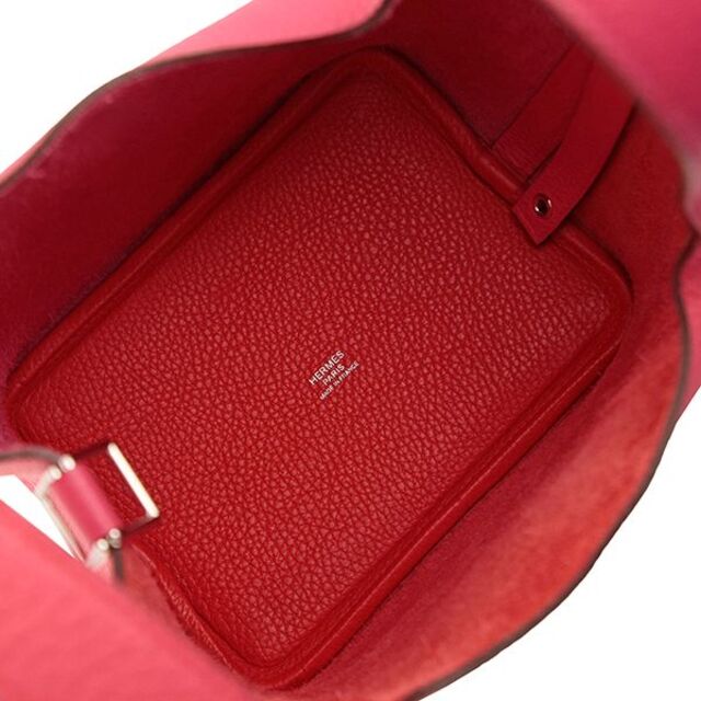 好評 Hermes HERMES ピコタンロック PM ハンドバッグ ピンク レッド 新品 1622の通販 by  ACROSS～アクロス～｜エルメスならラクマ