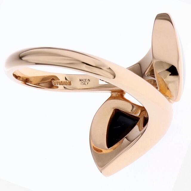 (新品仕上げ済) ブルガリ BVLGARI ディーヴァ ドリーム リング 指輪 12号 K18 ピンクゴールド オニキス ホワイトシェル 8549 (新品仕上げ済) ブルガリ BVLGARI ディーヴァ ドリーム リング 指輪 12号 K18 ピンクゴールド オニキス ホワイトシェル 8549