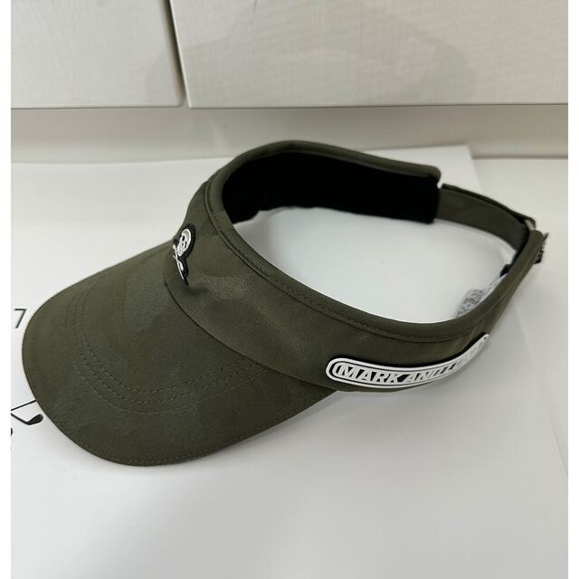 美品 ★ MARK&LONA バイザー 限定 カーキ マーク&ロナ サンバイザー