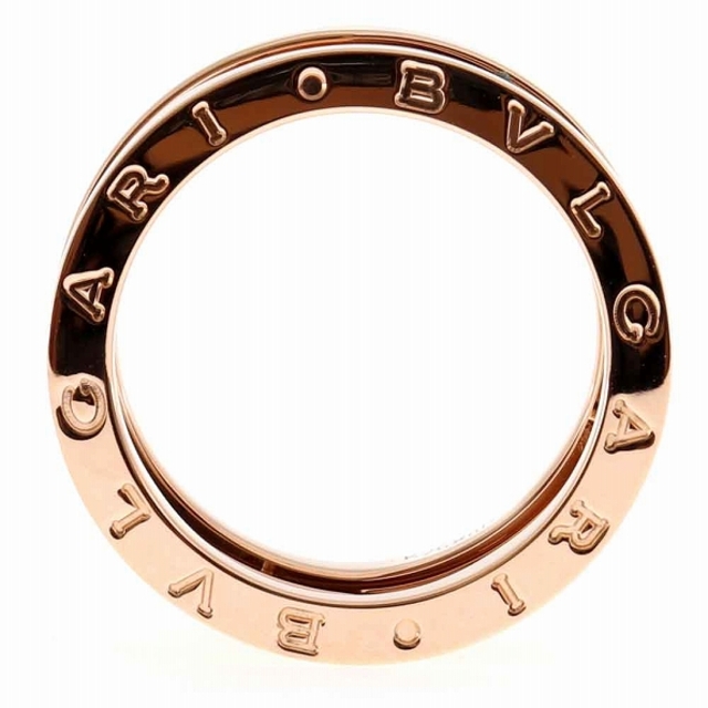 BVLGARI(ブルガリ)の(新品仕上げ済)ブルガリ BVLGARI ビーゼロワン デザインレジェンドリング 353560　#58  K18 PG　8900 レディースのアクセサリー(リング(指輪))の商品写真