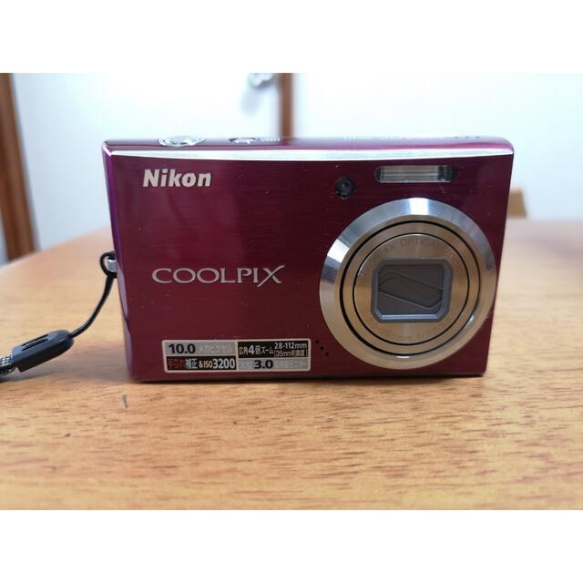 Nikon(ニコン)のNikon COOLPIX Style COOLPIX S610 RED スマホ/家電/カメラのカメラ(コンパクトデジタルカメラ)の商品写真