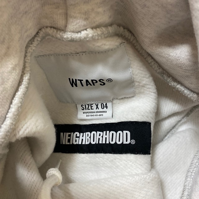 NEIGHBORHOOD WTAPS RIPPER HOODED GREY XL