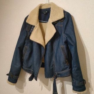 フォーエバートゥエンティーワン(FOREVER 21)のForever21 デニムジャケット ライダース(ライダースジャケット)