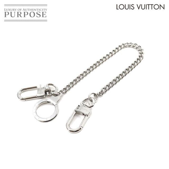 カラーシルバー新品 未使用 ルイ ヴィトン LOUIS VUITTON ウォレットチェーン 財布用 チェーン シルバー VLP 90172773