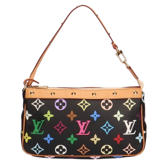 ルイ・ヴィトン LOUIS VUITTON ポシェットアクセソワール ハンドバッグ モノグラムマルチカラー