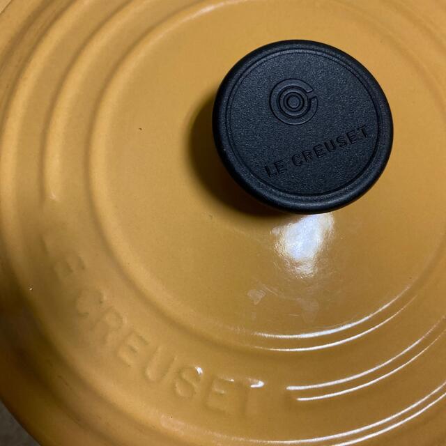 LE CREUSET(ルクルーゼ)のLE CREUSET鍋20cm インテリア/住まい/日用品のキッチン/食器(鍋/フライパン)の商品写真