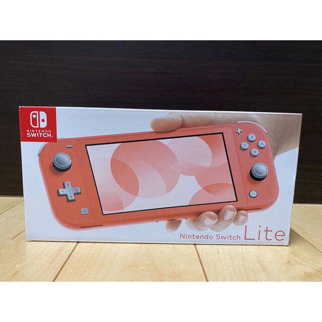 新品未使用　nintendo switch lite コーラル 任天堂スイッチ